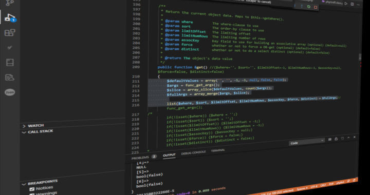 Editing PHP